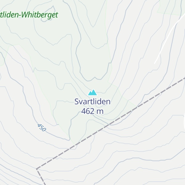 Map of Svartliden