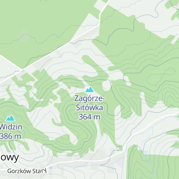Map of Zagórze-Sitówka