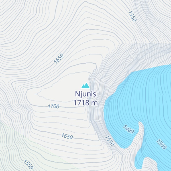 Map of Njunis