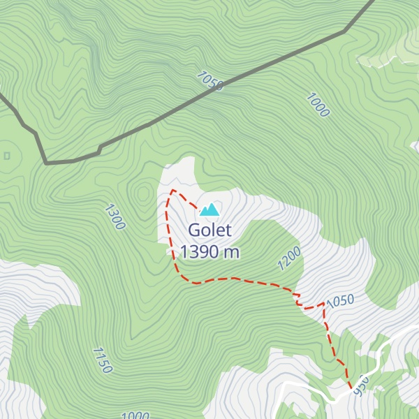 Map of Golet