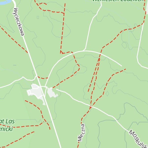 Map of Kościelna Góra