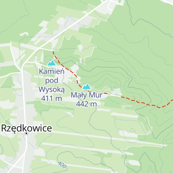 Map of Mały Mur