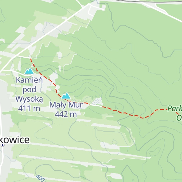 Map of Okielnik