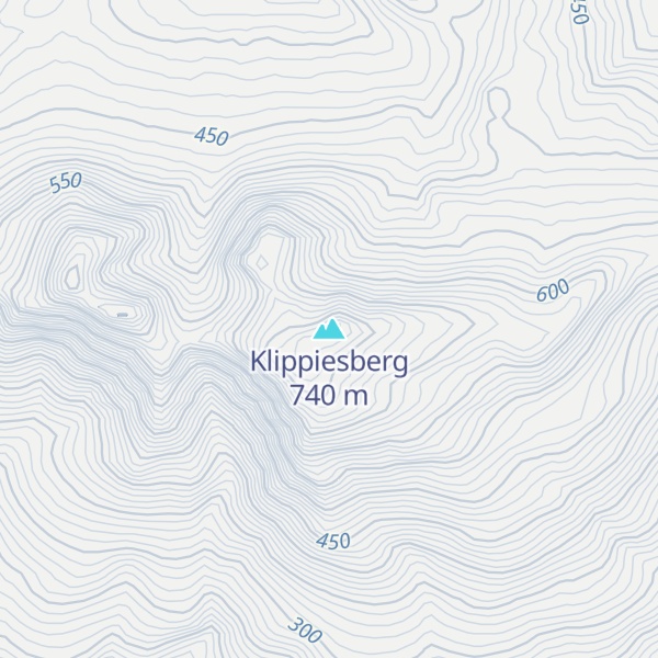 Map of Klippiesberg