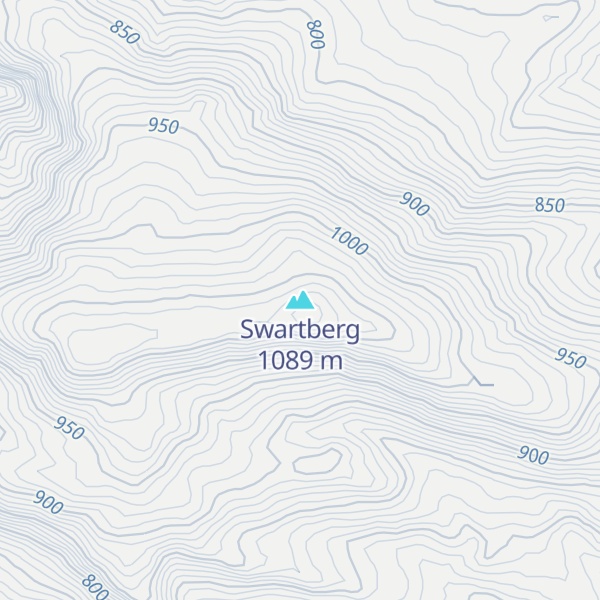 Map of Swartberg