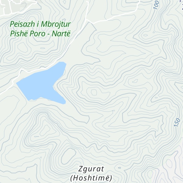 Map of Maja Nevicës
