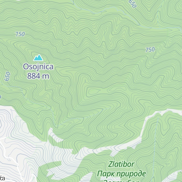 Map of Velika Oštrmica