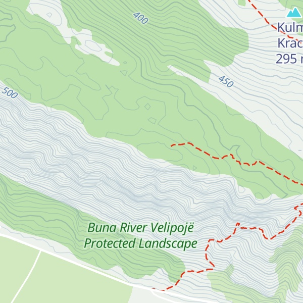 Map of Maja e Zeze