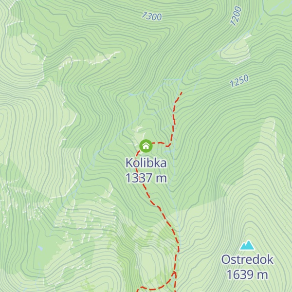 Map of Kolibka