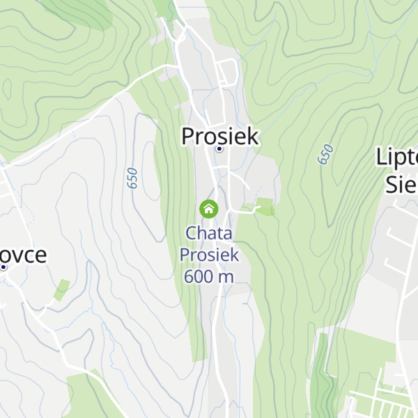 Map of Chata Prosiek
