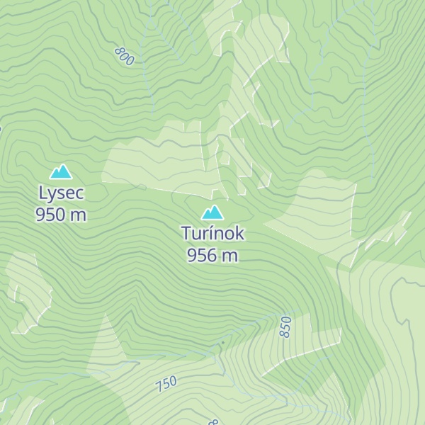 Map of Turínok