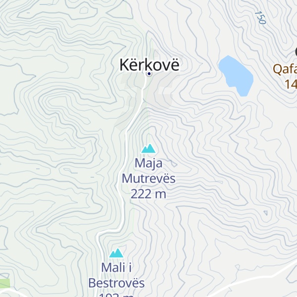 Map of Maja Mutrevës