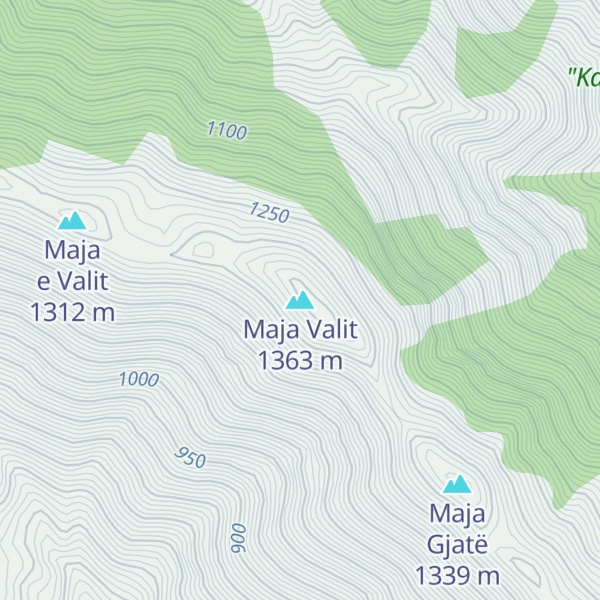 Map of Maja Valit
