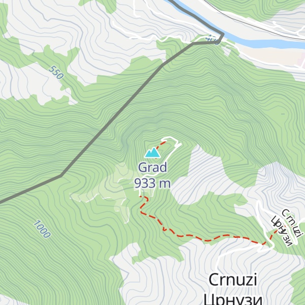 Map of Grad