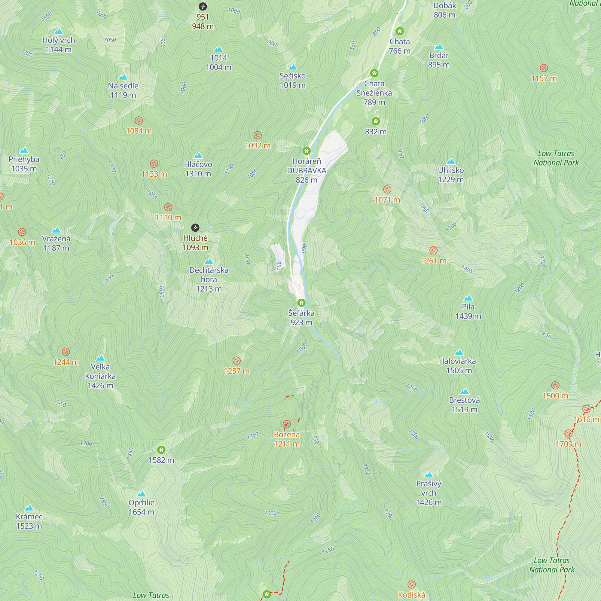 Banícke múzeum map