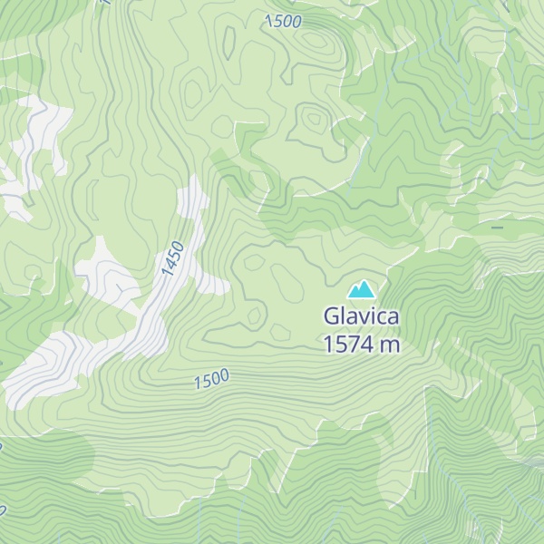 Map of Planinica