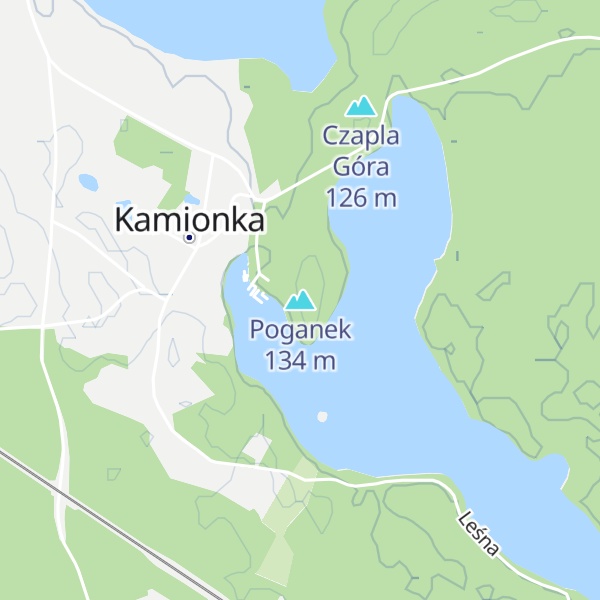 Map of Poganek