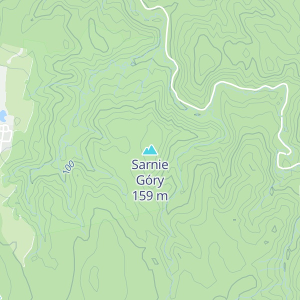 Map of Sarnie Góry