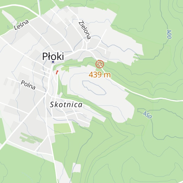 Map of Góra