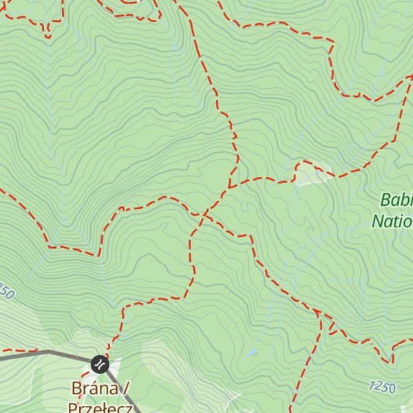 Map of Schronisko PTTK Markowe Szczawiny