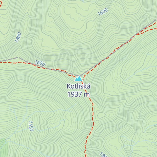 Map of Kotliská
