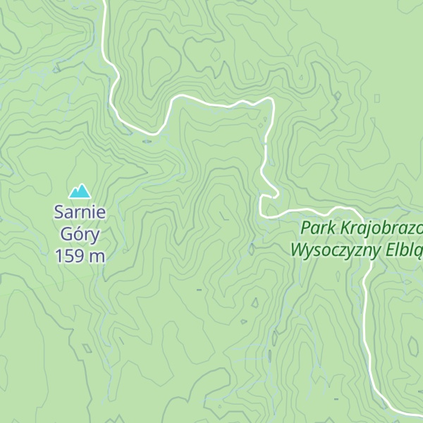Map of Nowy Zamek Świętego Huberta