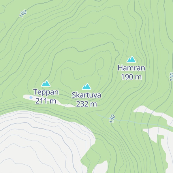 Map of Skartuva