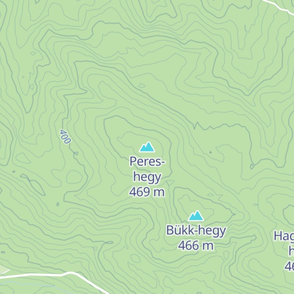 Map of Peres-hegy