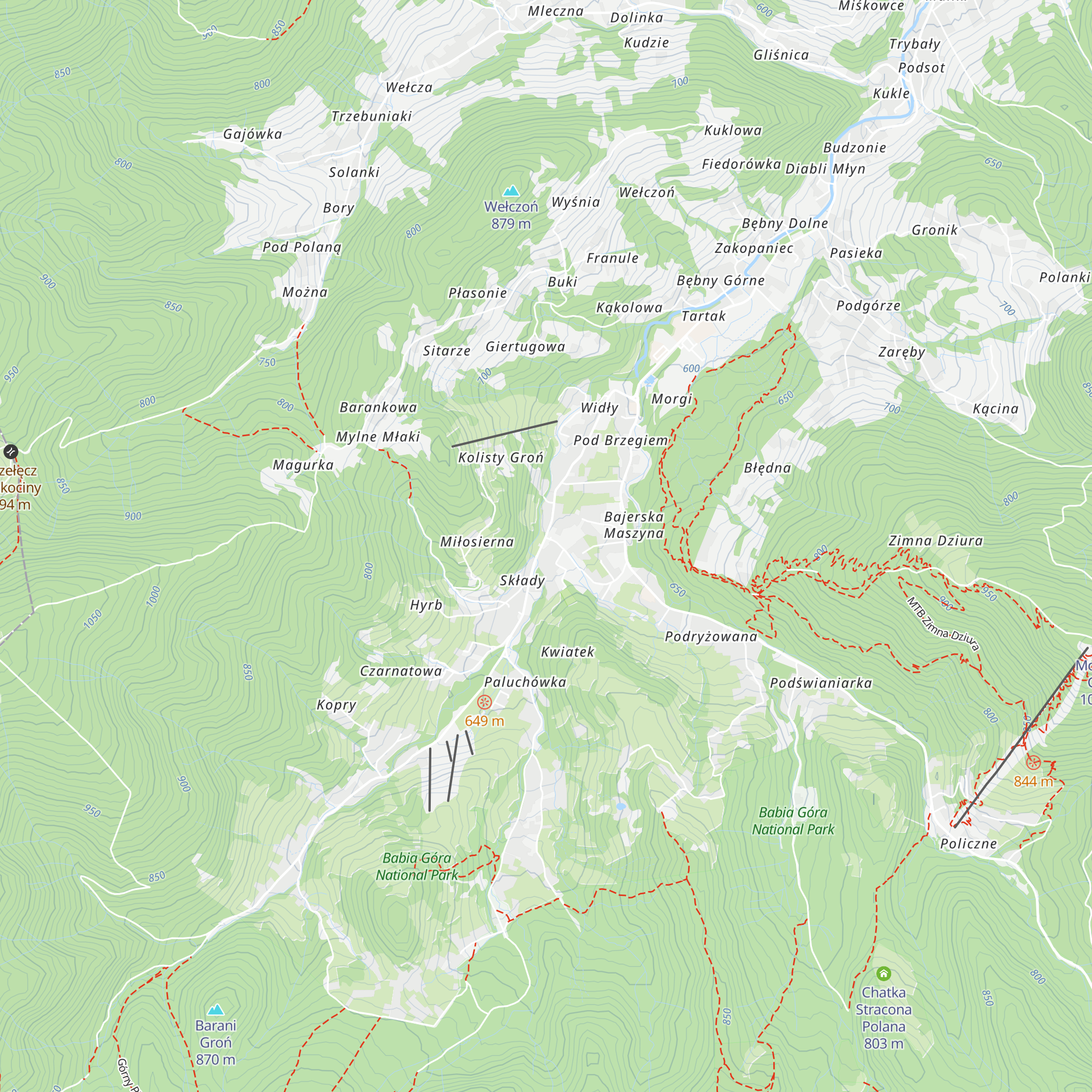 Gmina Informacja Turystyczna map
