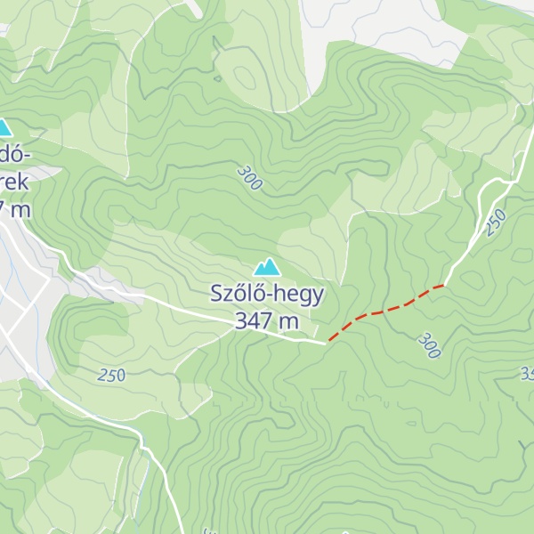 Map of Szőlő-hegy