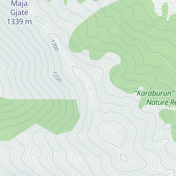 Map of Mali Hilkushës