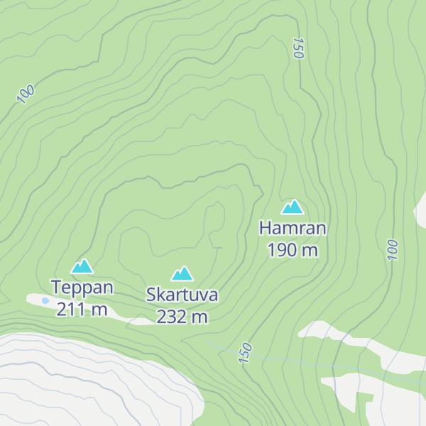 Map of Hargarsaksla