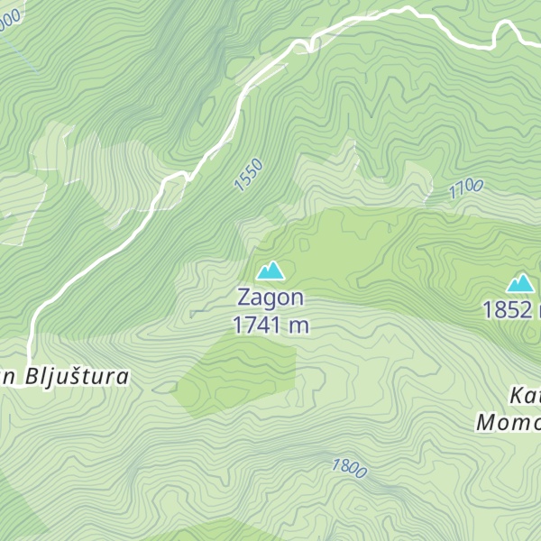 Map of Zagon