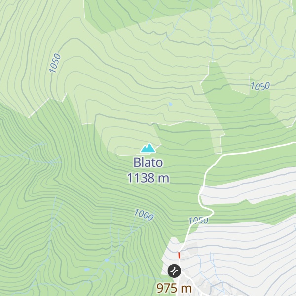 Map of Blato