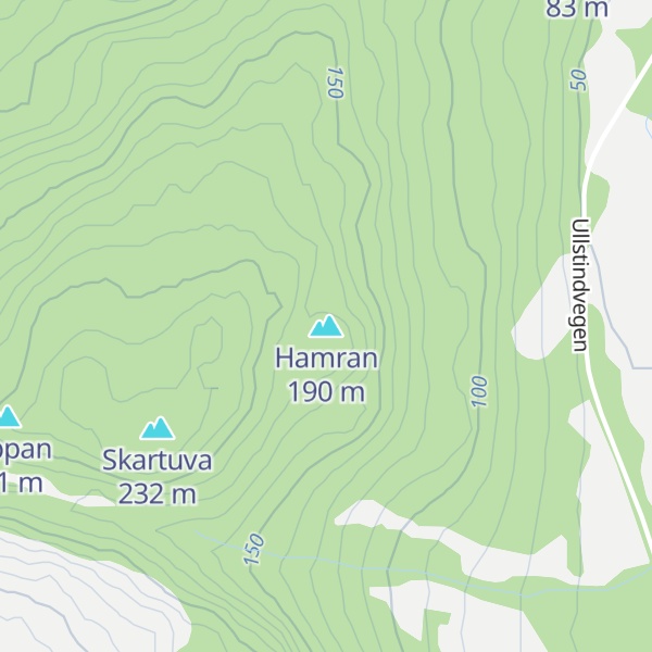 Map of Hamran