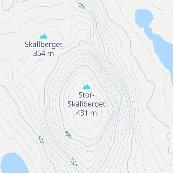 Map of Stor-Skällberget