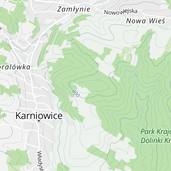 Map of Kapturowska Góra