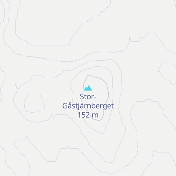 Map of Stor-Gåstjärnberget