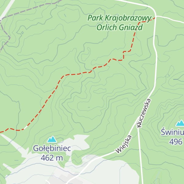 Map of Góra Kamionkowa