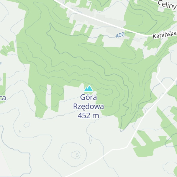 Map of Góra Rzędowa