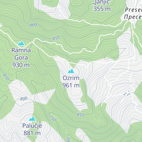 Map of Ozrim