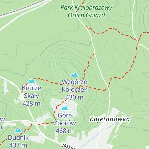 Map of Wzgórze Kołoczek