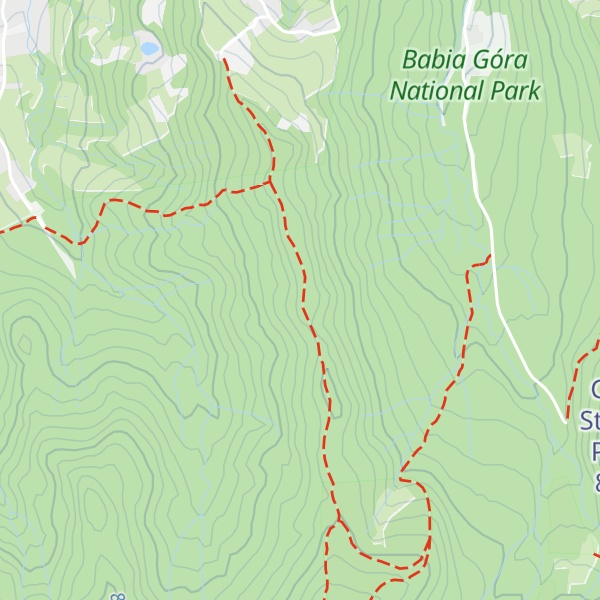 Map of Stary Groń