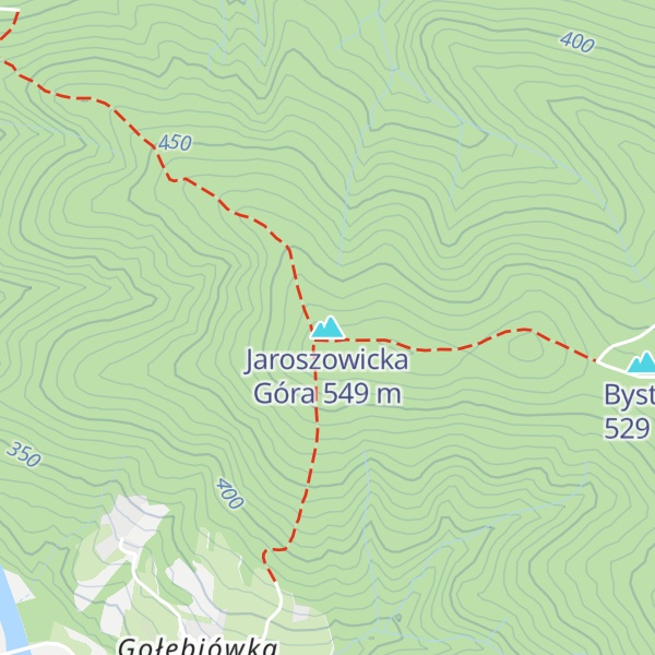 Map of Jaroszowicka Góra