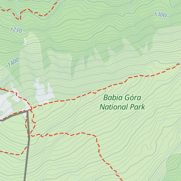 Map of Mały Garb Niżni