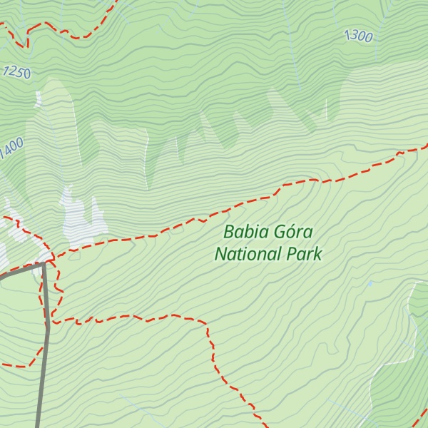 Map of Gówniak