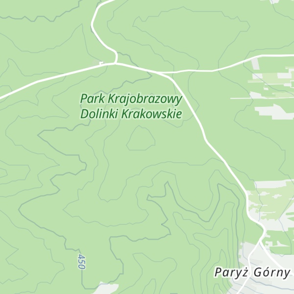 Map of Ostrońska Góra