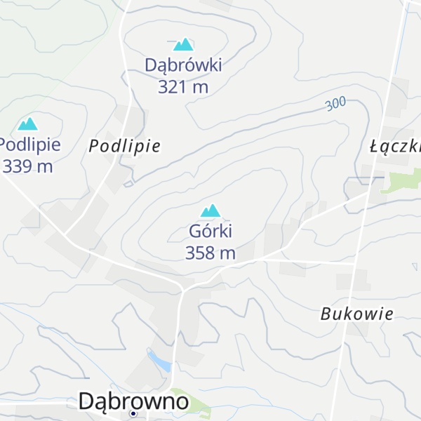 Map of Górki