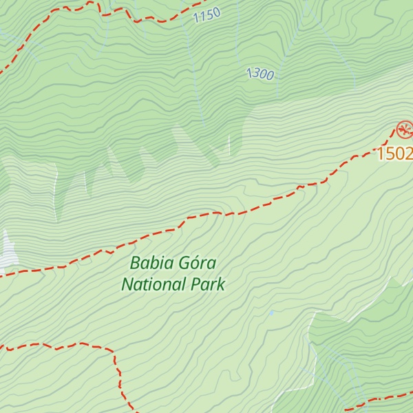 Map of Wschodni Garb