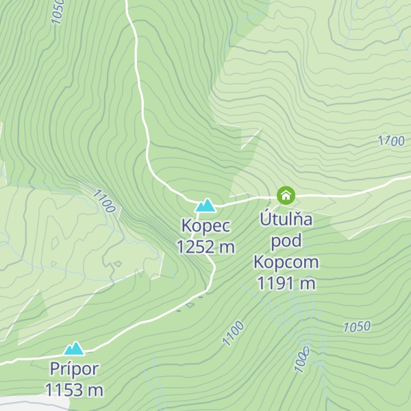 Map of Kopec